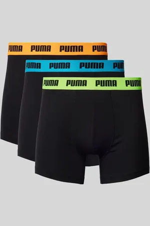 PUMA Trunks mit Label-Detail im 3er-Pack in , Größe M