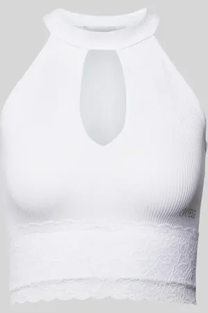 Guess Crop Top mit Neckholder in , Größe L