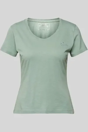 Guess T-Shirt mit Label-Stitching in , Größe XS
