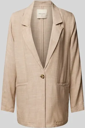 Freequent Blazer aus Viskose-Leinen-Mix Modell 