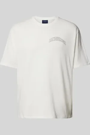 Lindbergh Oversized T-Shirt mit Label-Print in , Größe S