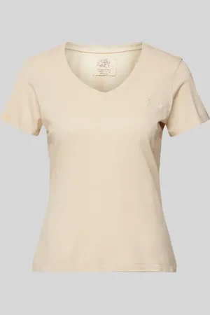 Guess T-Shirt mit Label-Stitching in , Größe XS