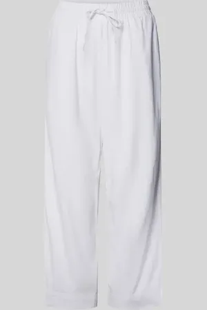 Freequent Leinenhose mit elastischem Bund Modell 