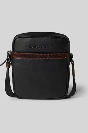 Bugatti Umhängetasche aus Leder mit Label-Detail in , Größe 1