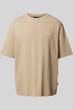 Lindbergh Oversized T-Shirt mit Label-Print in , Größe S