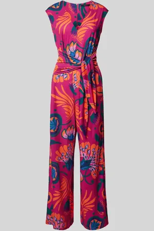Oui Jumpsuit mit Bindegürtel in , Größe 44