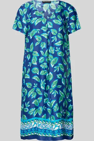 Betty Barclay Knielanges Kleid aus Viskose mit Allover-Motiv-Print in , Größe 46