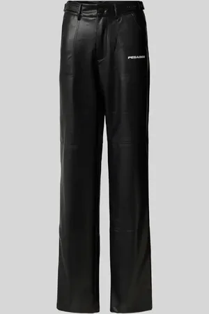 Pegador Stoffhose mit Label-Print Modell 