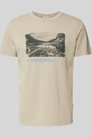 Camel Active T-Shirt mit Label-Print in , Größe XXL