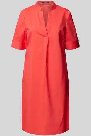 Comma, Knielanges Kleid mit Tunikakragen in , Größe 34