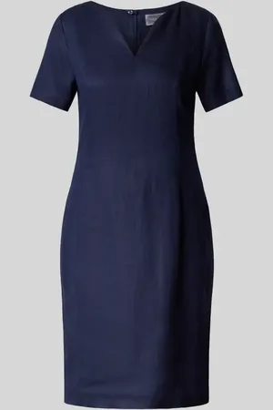 White Label Knielanges Kleid mit V-Ausschnitt in , Größe 36