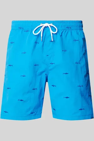 MANGO Badehose mit Allover-Motiv-Stitching in , Größe S