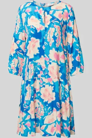 Comma, Knielanges Kleid aus Viskose mit 3/4-Arm in , Größe 44
