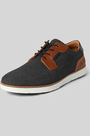 Bullboxer Schnürschuhe mit Leder-Badges in , Größe 40