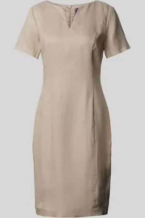 White Label Knielanges Kleid mit V-Ausschnitt in , Größe 36