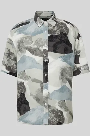 Only & Sons Regular Fit Freizeithemd mit Allover-Muster Modell 