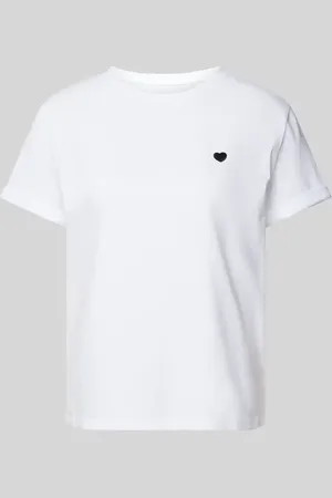 Opus T-Shirt mit Motiv-Stitching Modell 