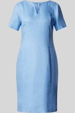 White Label Knielanges Kleid mit V-Ausschnitt in , Größe 42