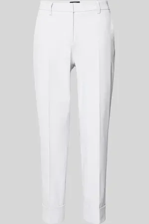 Cambio Regular Fit Stoffhose mit Bügelfalten Modell 