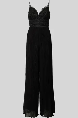 Guess Jumpsuit mit Plisseefalten und Spitzenbesatz in , Größe XS