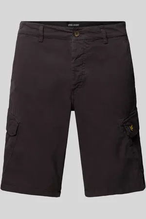 Lyle & Scott Regular FIt Cargoshorts mit Logo-Stitching Modell 