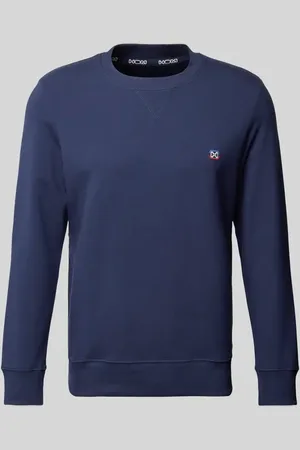 Hom Sweatshirt mit Label-Stitching in , Größe S