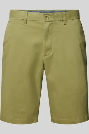 Tommy Hilfiger Straight Leg Chinoshorts mit Gesäßtaschen Modell 