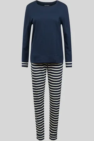 Schiesser Pyjama mit Streifenmuster in , Größe 38