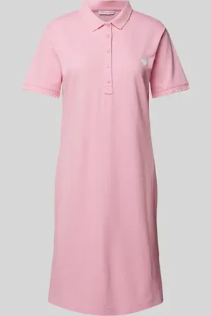 Frieda & Freddies Polokleid mit Motiv-Stitching in , Größe 34