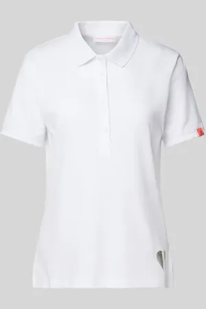 Frieda & Freddies Poloshirt mit Motiv-Print in , Größe 34