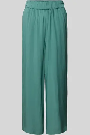 QS by s.Oliver Regular Fit Stoffhose mit verkürztem Schnitt in , Größe 34