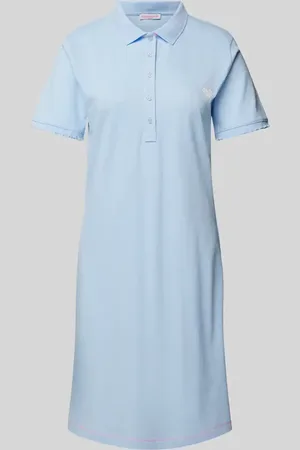 Frieda & Freddies Polokleid mit Motiv-Stitching in , Größe 34