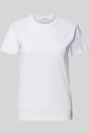 Opus T-Shirt mit geripptem Rundhalsausschnitt Modell 