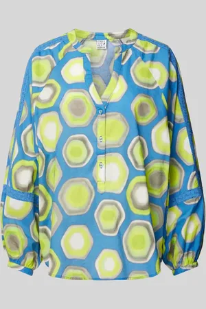 Emily van den Bergh Bluse mit Allover-Print in , Größe 34