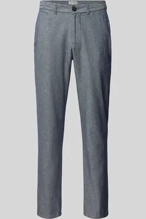 Jake*s Stoffhose in Melange-Optik mit Eingrifftaschen in , Größe S