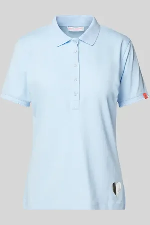 Frieda & Freddies Poloshirt mit Motiv-Print in , Größe 34