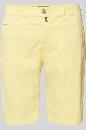 Pierre Cardin Bermudas in unifarbenem Design in , Größe 33