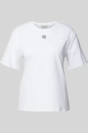 MSCH T-Shirt mit Label-Print Modell 