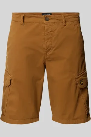 Lyle & Scott Regular FIt Cargoshorts mit Logo-Stitching Modell 