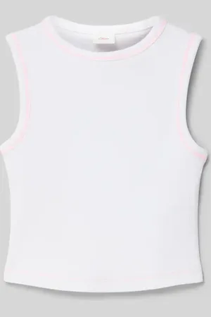 QS by s.Oliver Tanktop mit Kontraststreifen in , Größe L