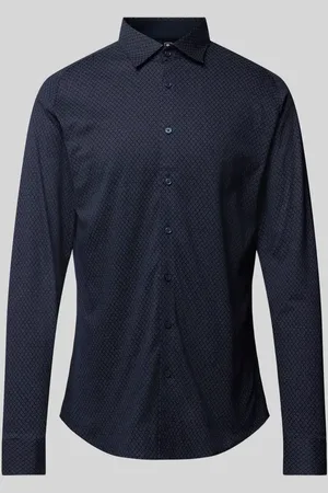 DESOTO Slim Fit Businesshemd mit Stretch-Anteil in , Größe M