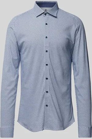 DESOTO Slim Fit Businesshemd mit Stretch-Anteil in , Größe M