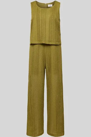 ROBE LÉGÈRE Jumpsuit mit Lochmuster in , Größe 46