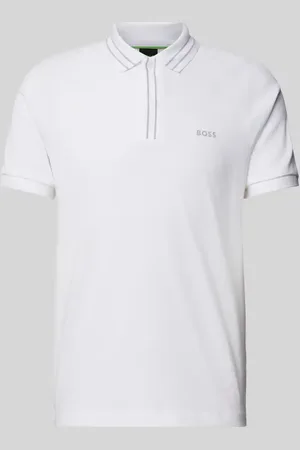 HUGO BOSS Poloshirt mit Label-Print Modell 