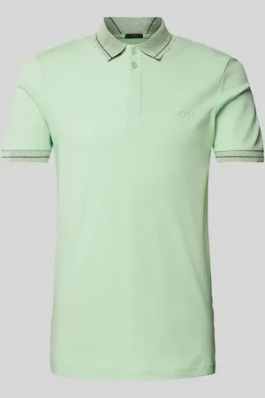 HUGO BOSS Poloshirt mit Label-Print Modell 