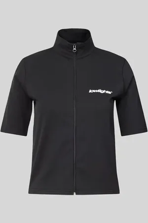 Low Lights Studios T-Shirt mit durchgehendem Reißverschluss in , Größe XS