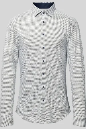 DESOTO Slim Fit Businesshemd mit Stretch-Anteil in , Größe S