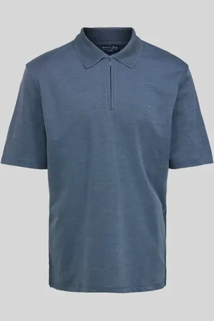 Christian Berg Regular Fit Poloshirt mit Logo-Stitching in , Größe L