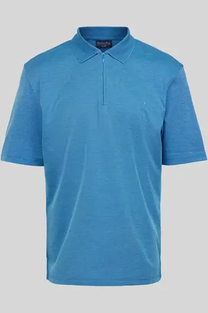 Christian Berg Regular Fit Poloshirt mit Logo-Stitching in , Größe M
