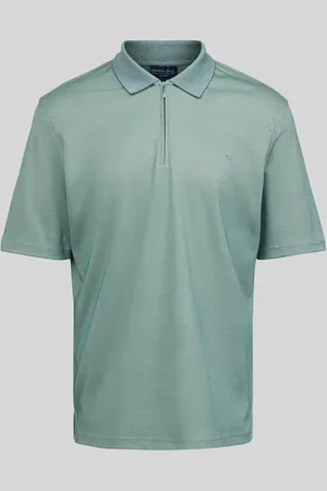 Christian Berg Regular Fit Poloshirt mit Logo-Stitching in , Größe M